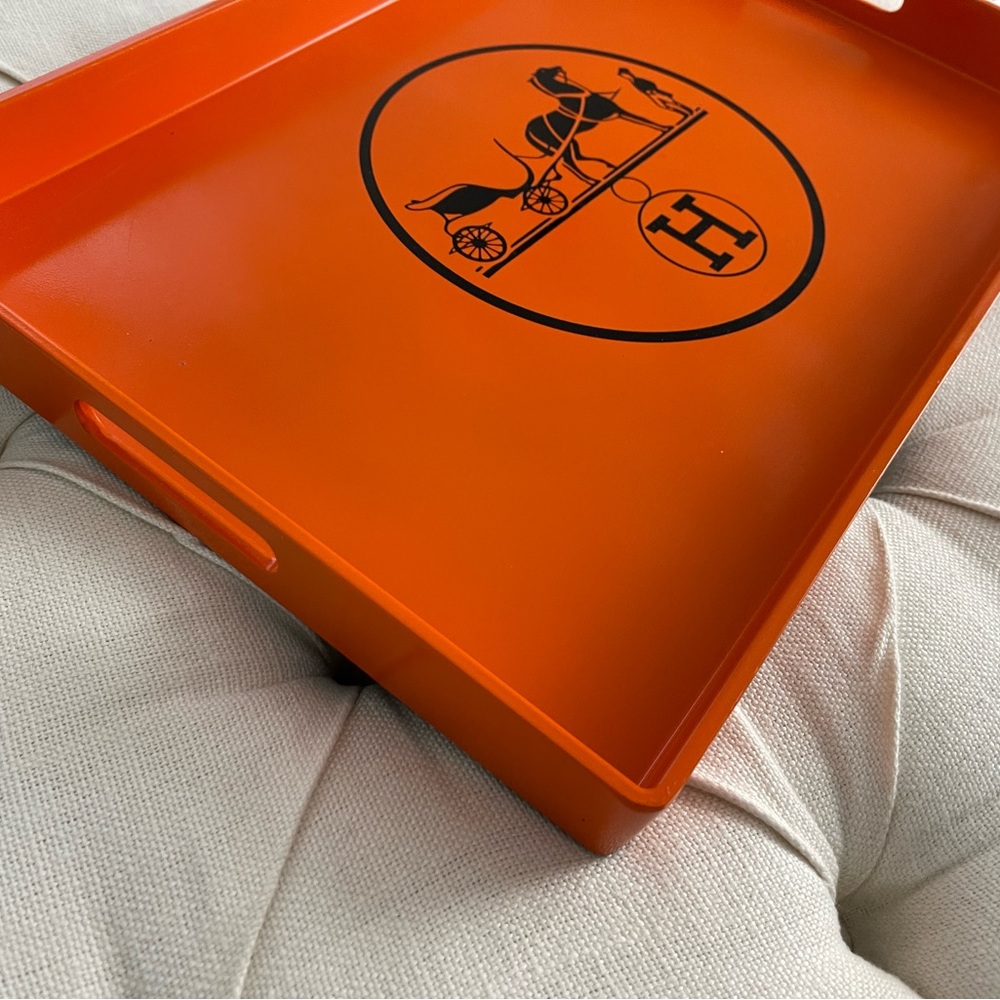 Designer Herme Inspired Cocktail Tray